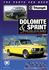 Triumph Dolomite & Sprint Catalogue 72-80 - DOL CAT - Rimmer Bros - 1